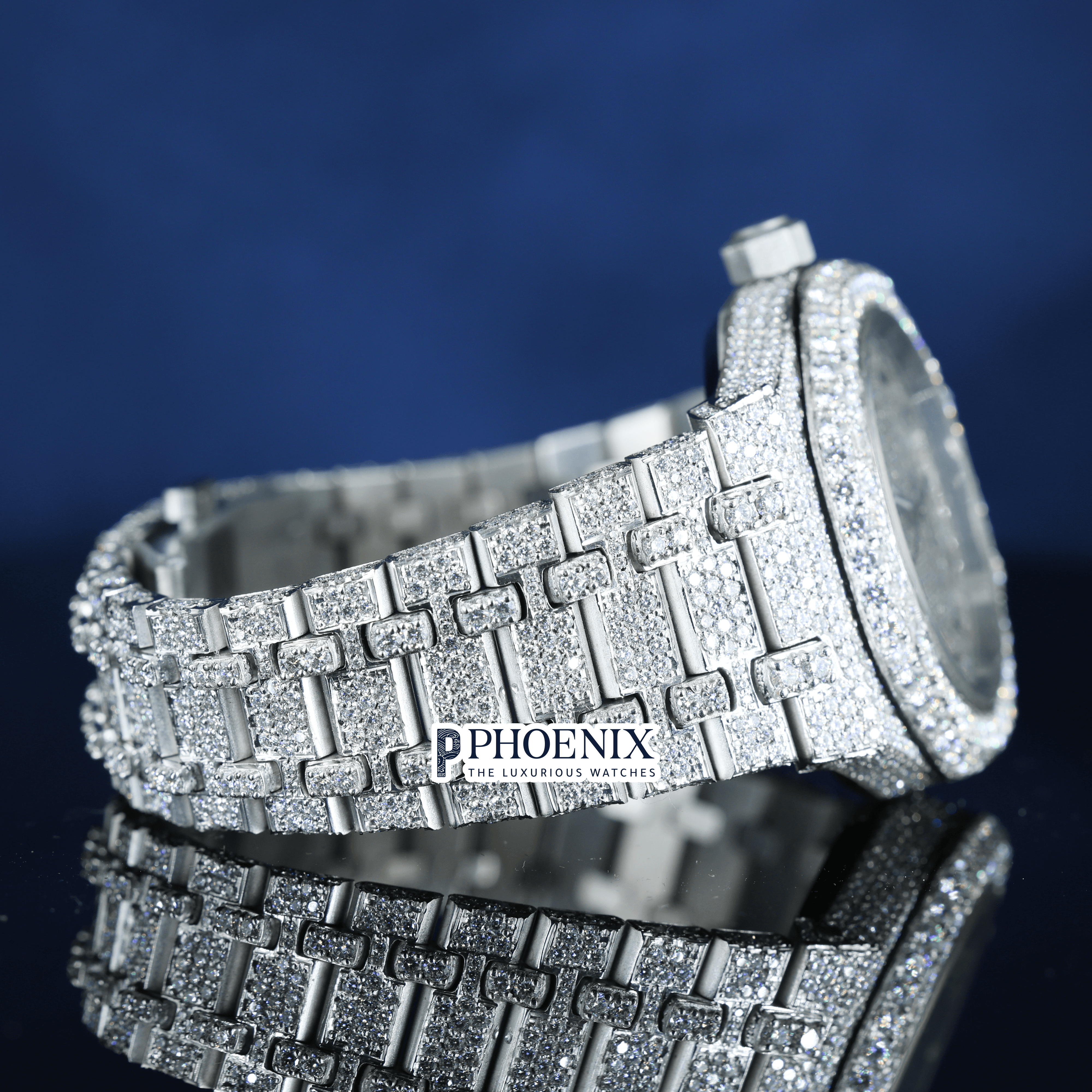 AP VVS Moissanite Watch Arabic