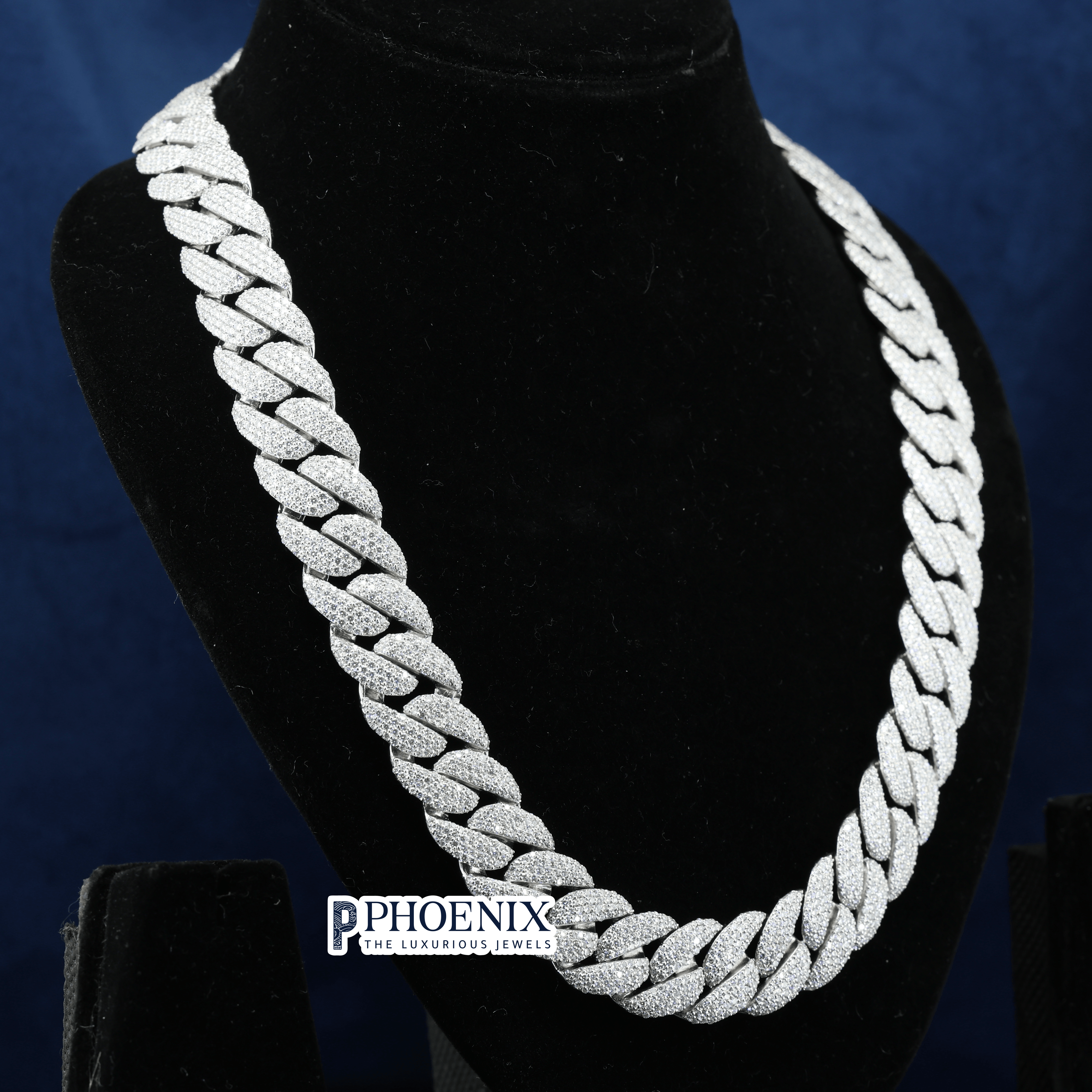 22mm Moissanite Bustdown Chain: Ultimate Luxury Statement at an Affordable Price