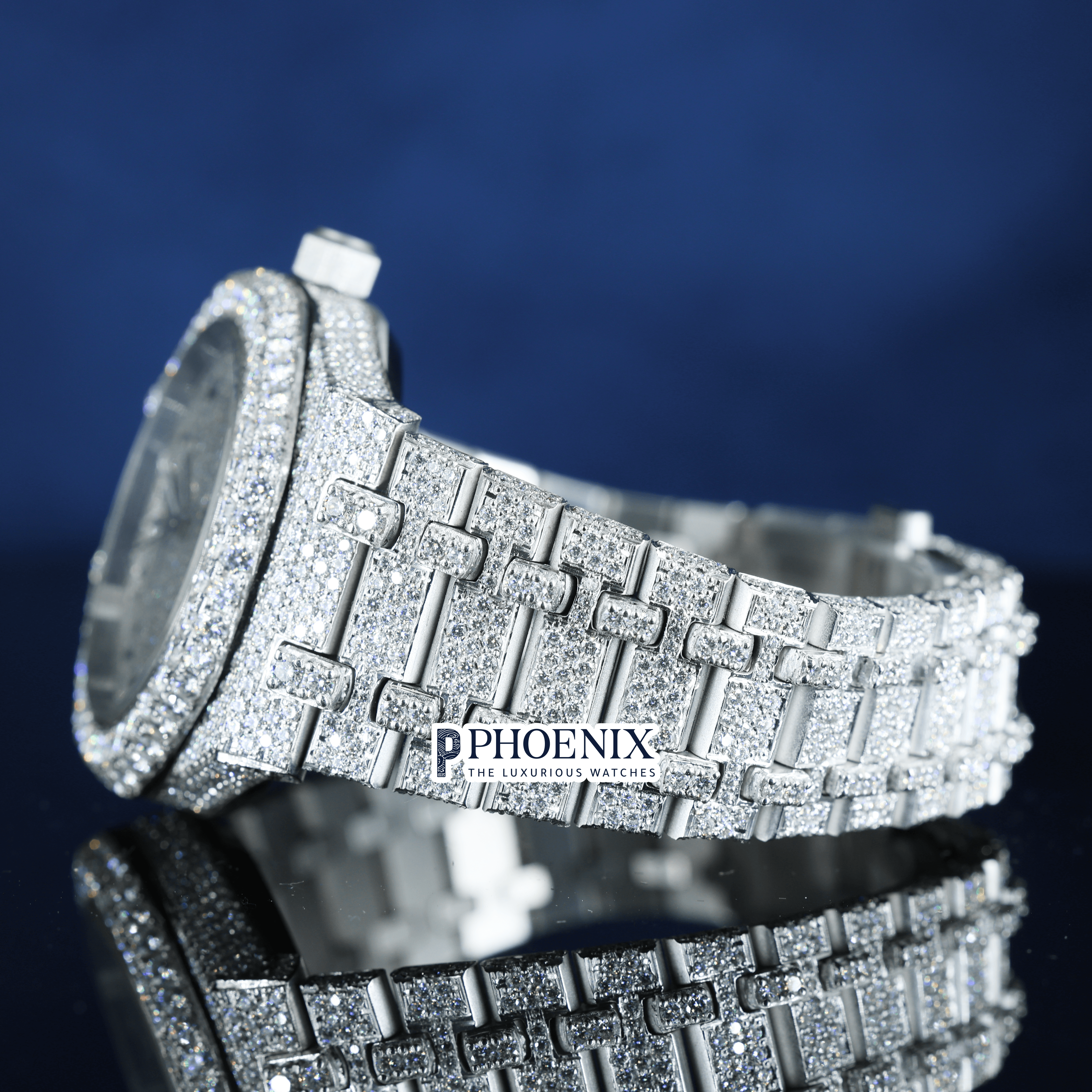 AP VVS Moissanite Watch Arabic