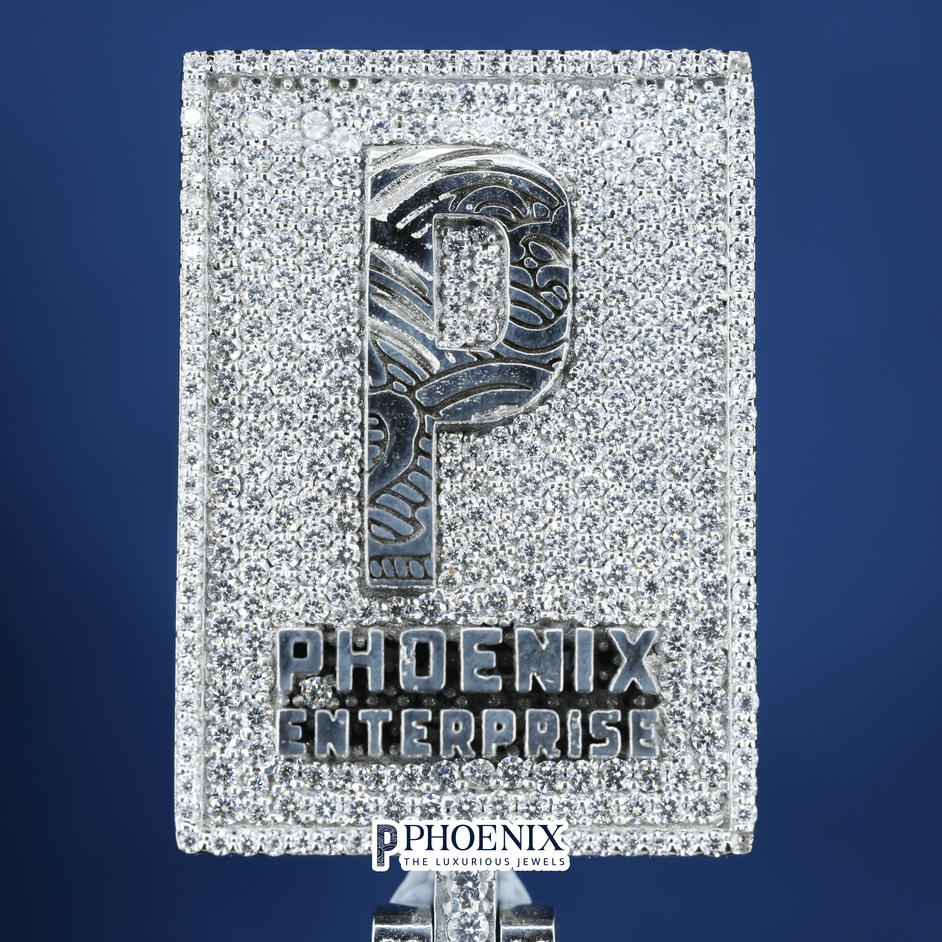 Hip-hop Phoenix custom 925 Silver Pendents