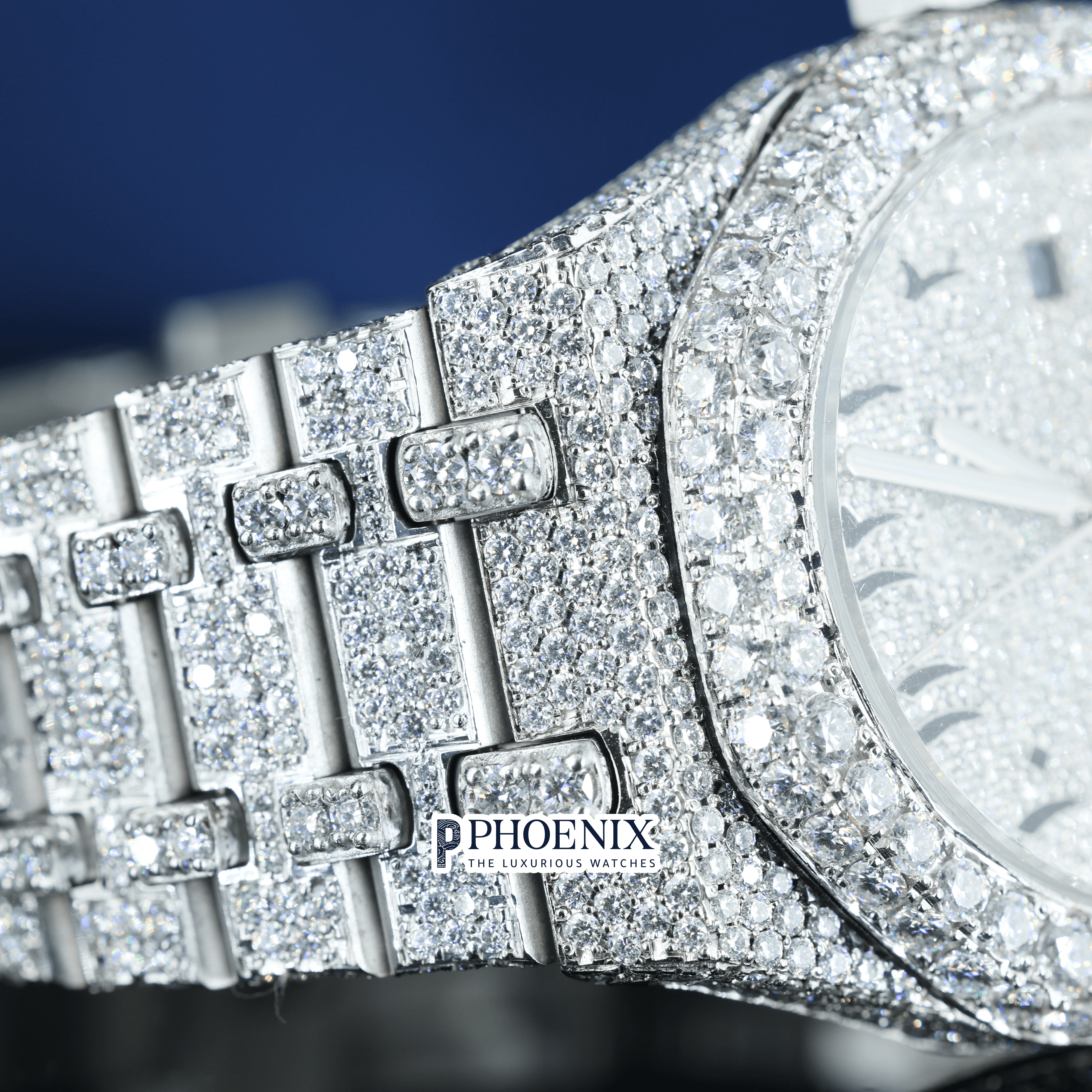 AP VVS Moissanite Watch Arabic