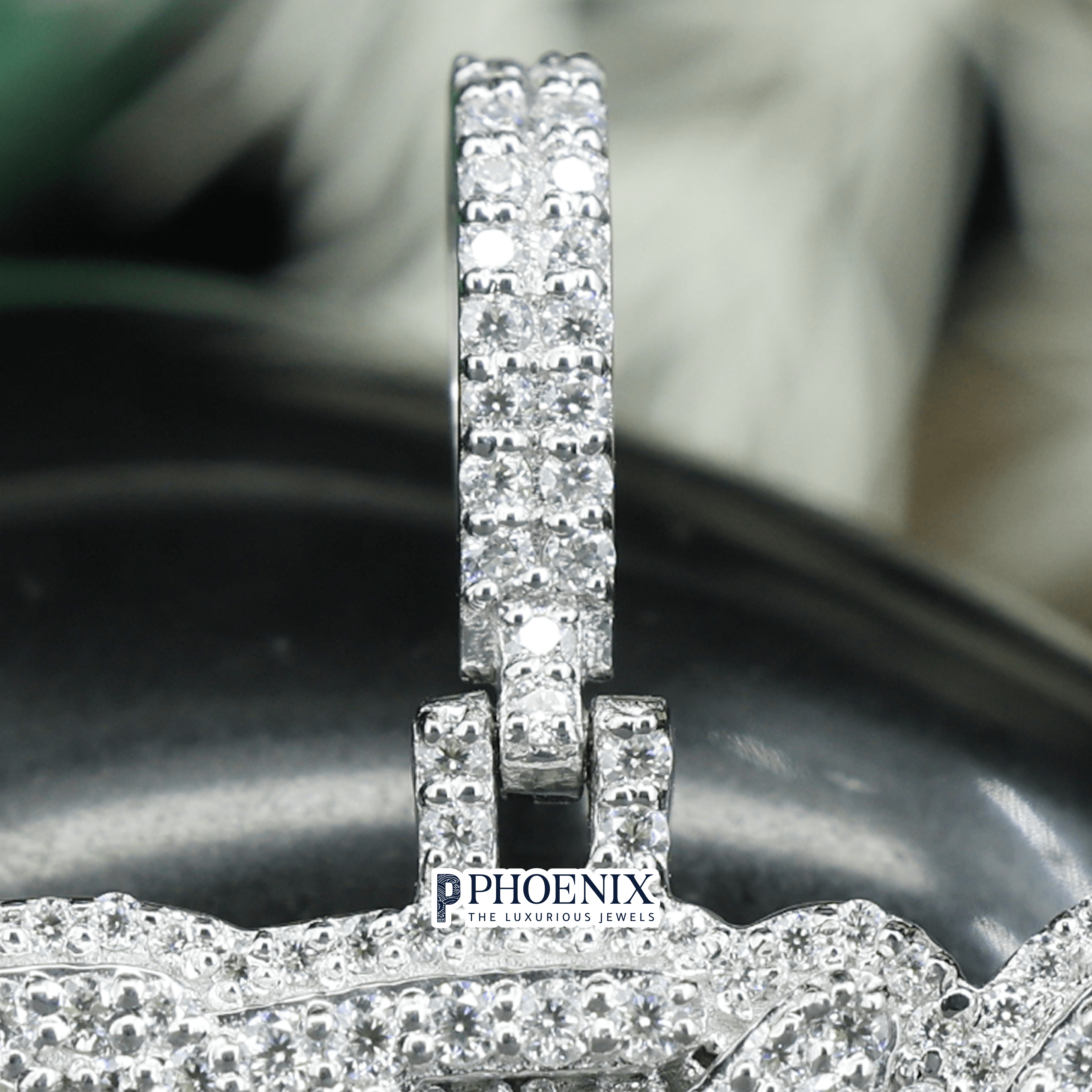 Personalized JTAY Name Pendants - Real 925 Sterling Silver Iced out Diamond Pendant