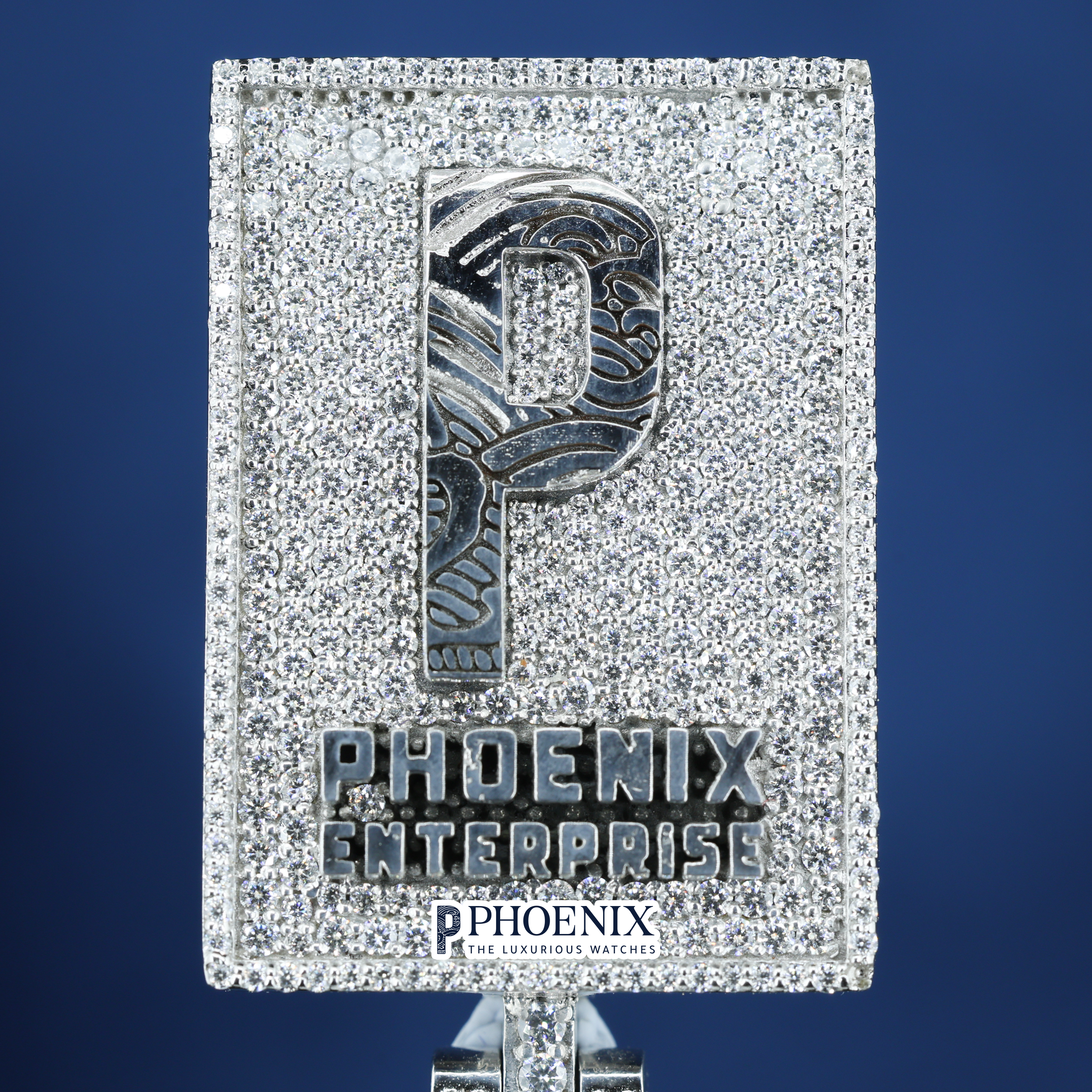 Hip-hop Phoenix custom 925 Silver Pendents