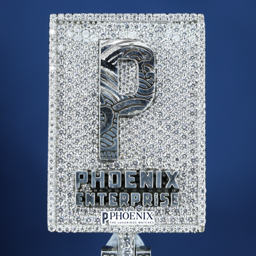 Hip-hop Phoenix custom 925 Silver Pendents