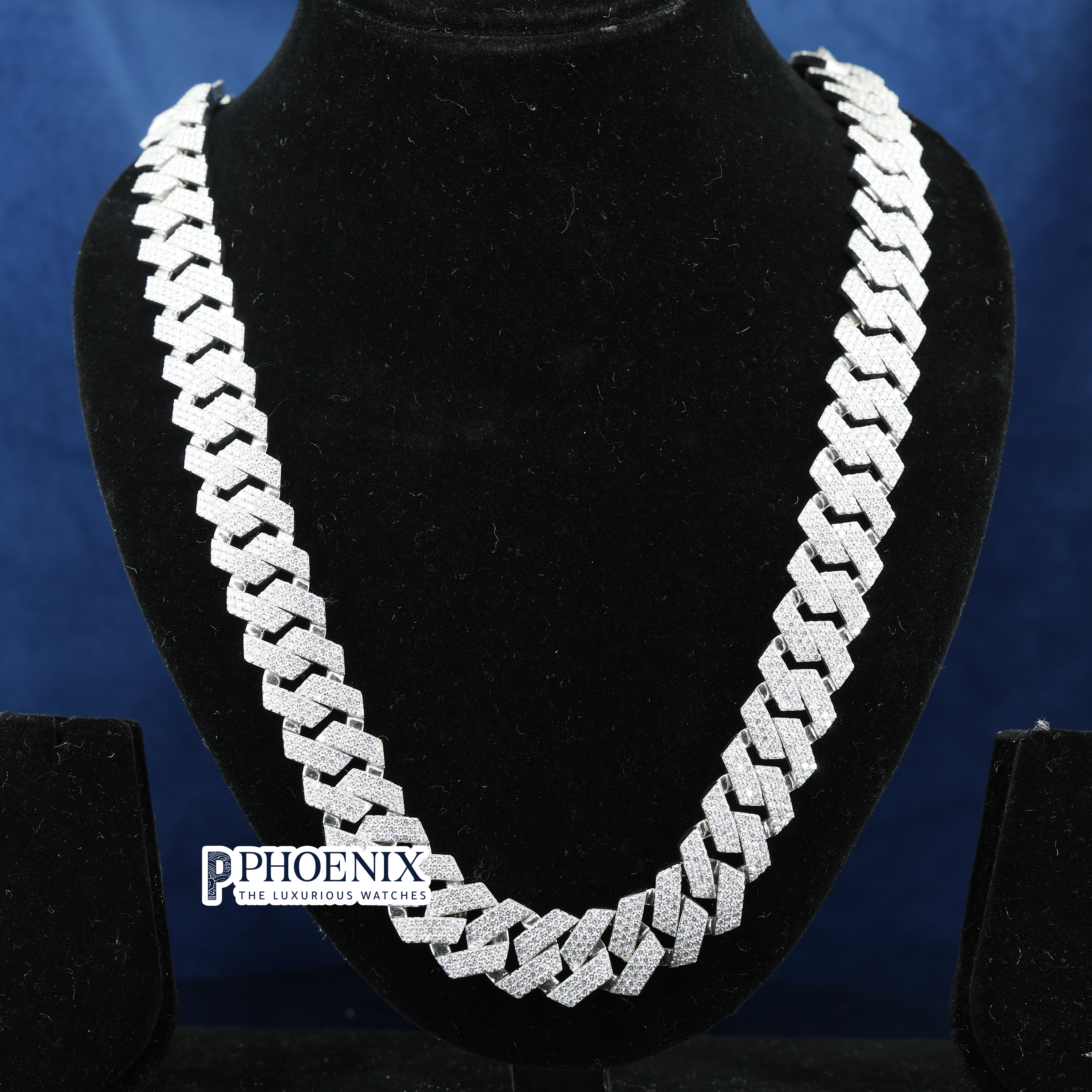 20mm Bustdown Moissanite Chain | VVS Clarity | The Ultimate Affordable Luxury Statement