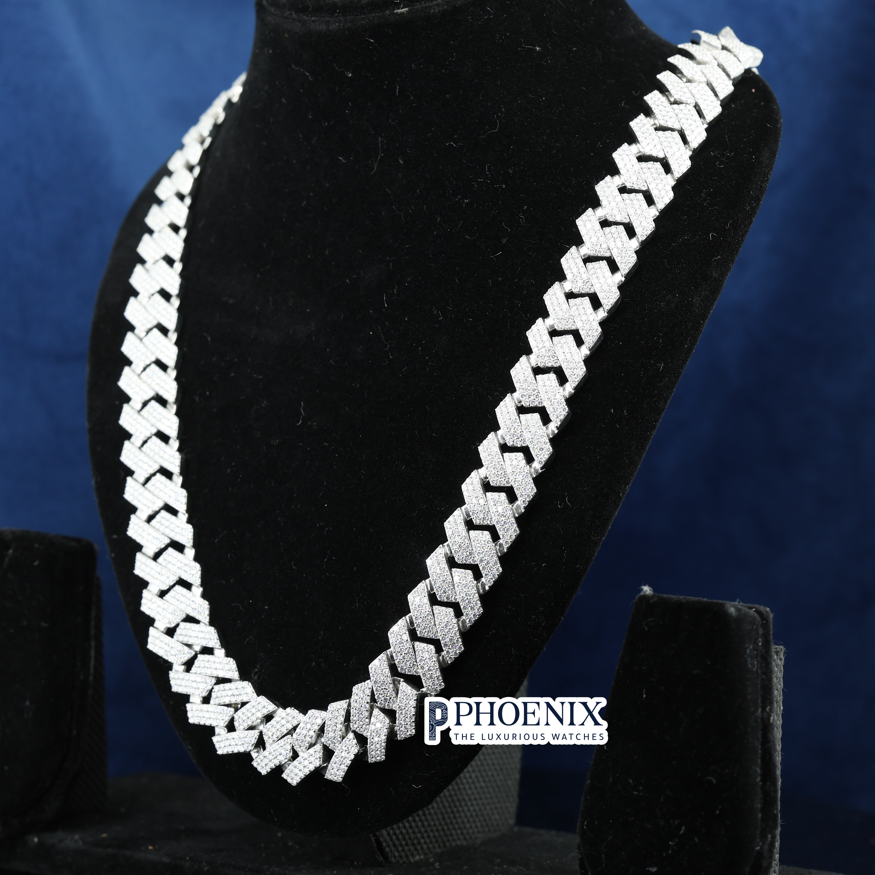 20mm Bustdown Moissanite Chain | VVS Clarity | The Ultimate Affordable Luxury Statement