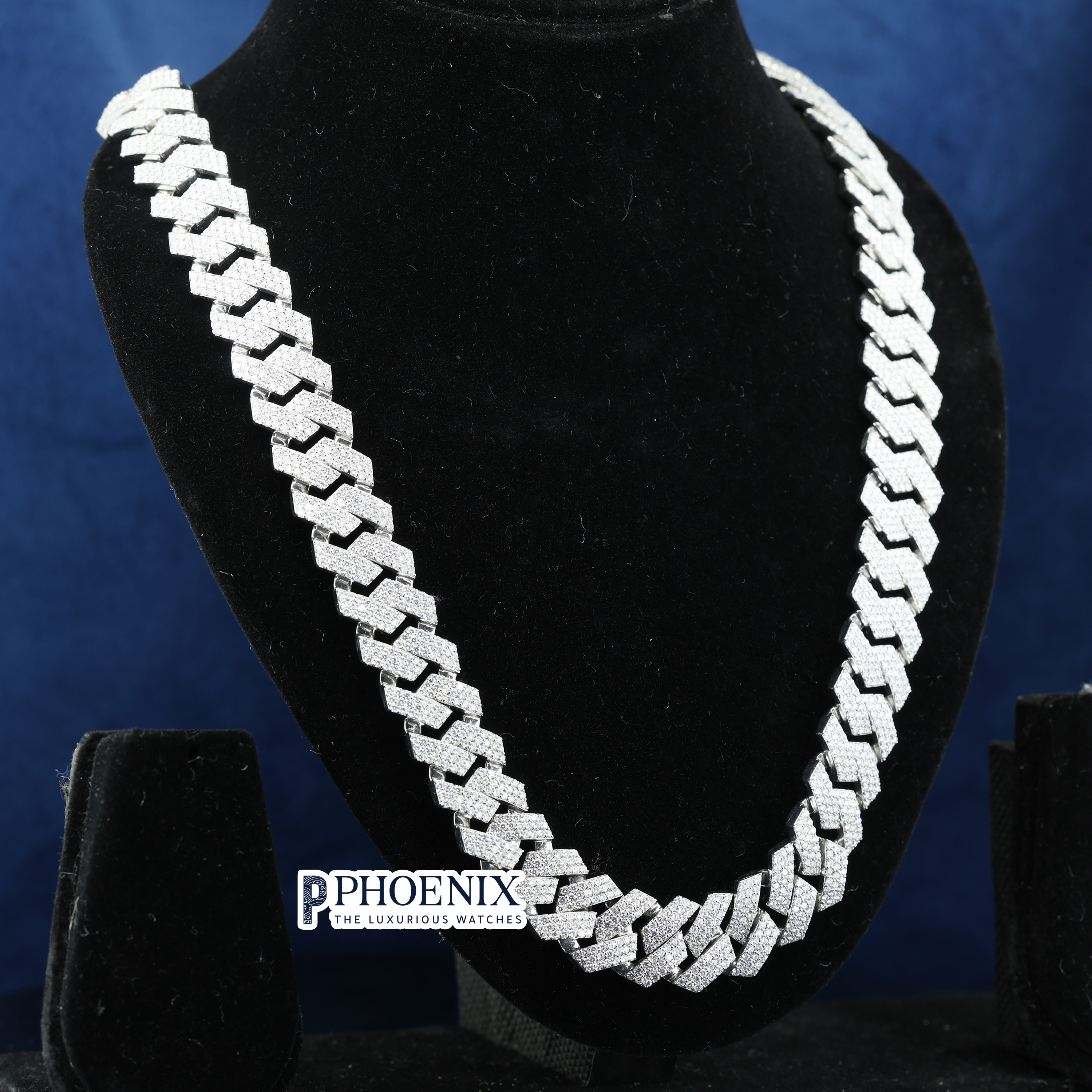 20mm Bustdown Moissanite Chain | VVS Clarity | The Ultimate Affordable Luxury Statement