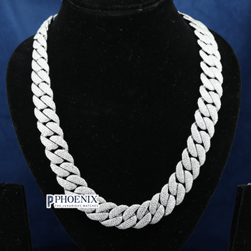 22mm Moissanite Bustdown Chain: Ultimate Luxury Statement at an Affordable Price