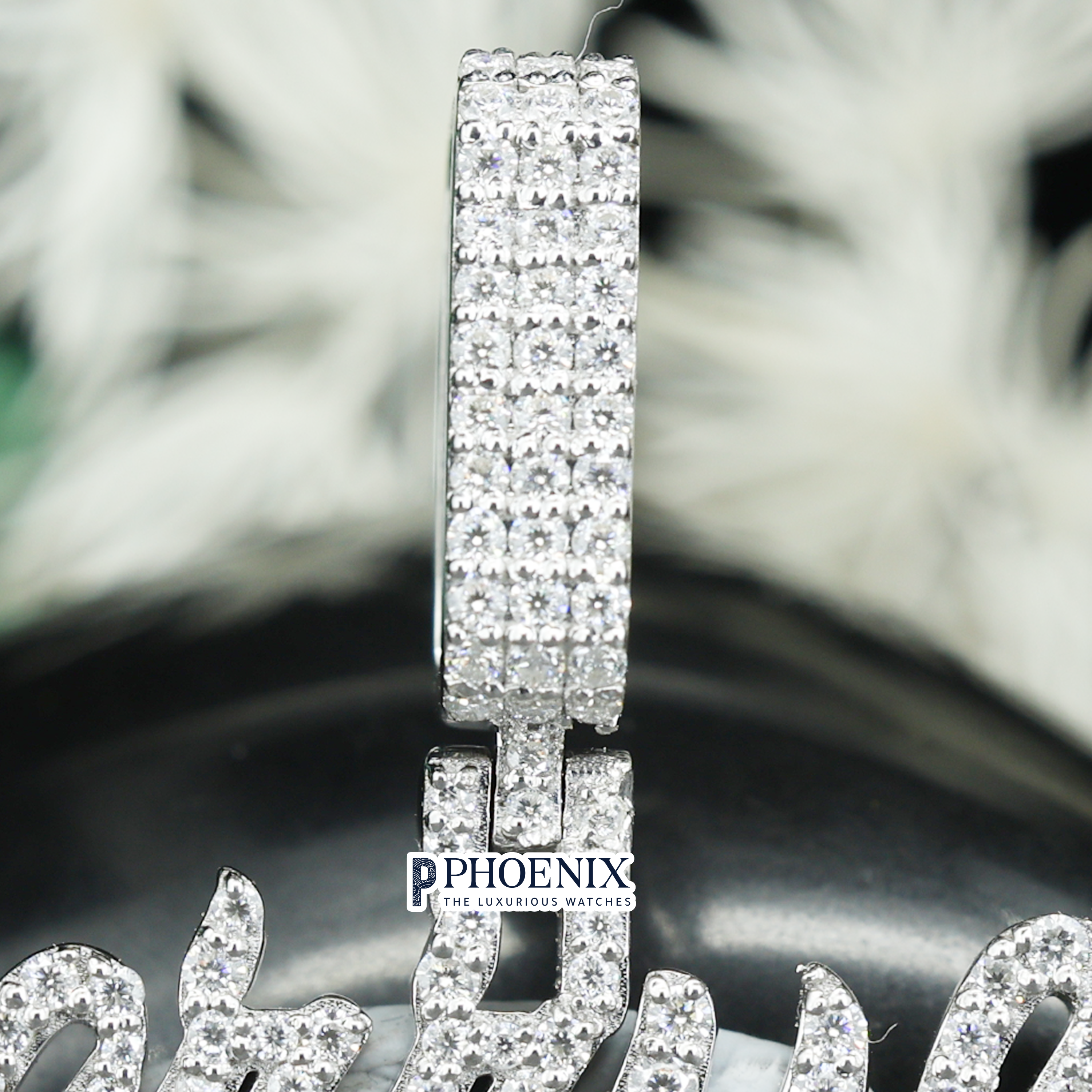 Custom Iced Out Jerryel Name Pendant - Customiz Lettering Pendants