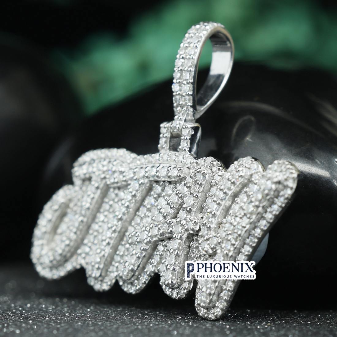 Personalized JTAY Name Pendants - Real 925 Sterling Silver Iced out Diamond Pendant