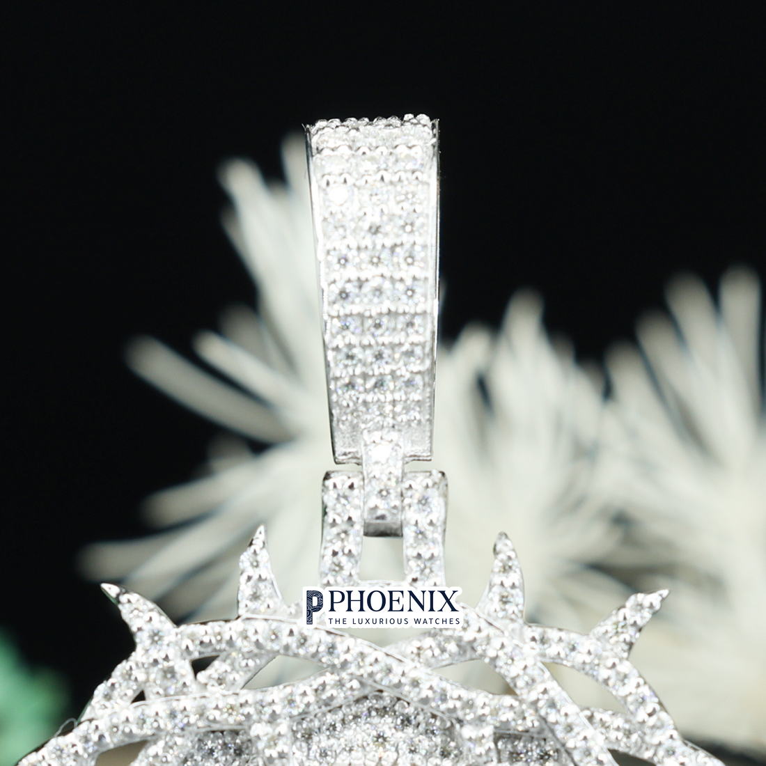 Iced Out Jesus Piece Pendant - VVS Moissanite & Real 925 Sterling Silver Charm